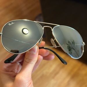 Ray-Ban Aviator Mirror Sunglasses RB3025